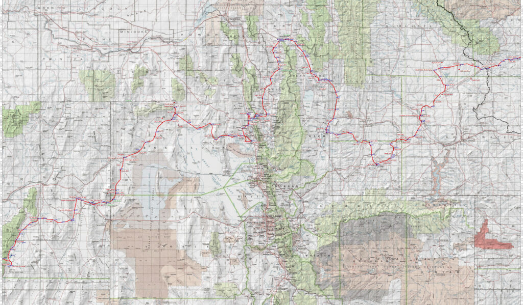 Bidwell-Bartleson Map E