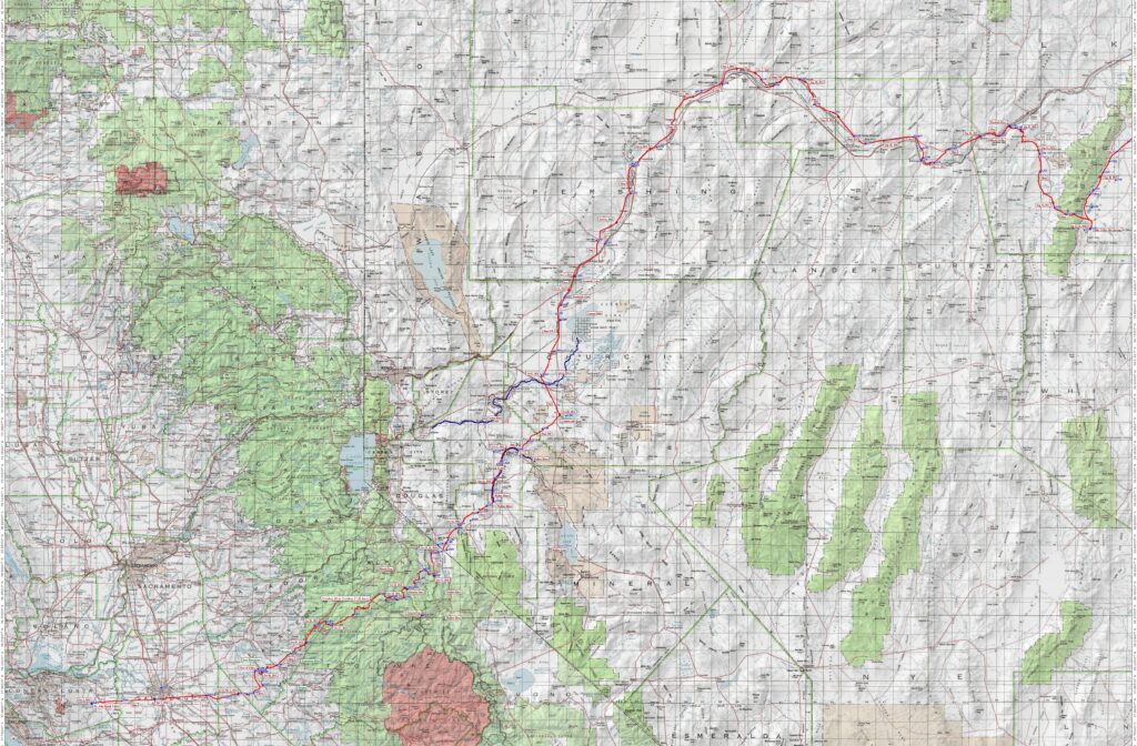 Bidwell-Bartleson Map F