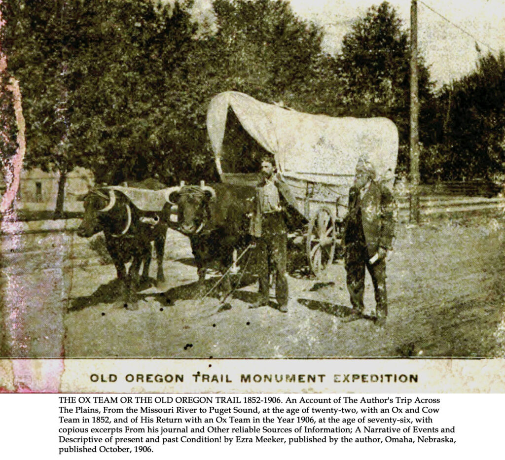 Ezra Meeker on the Old Oregon Trail